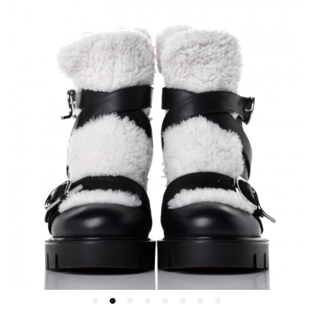 Christian Louboutin Shearling boot Pole Chic 70